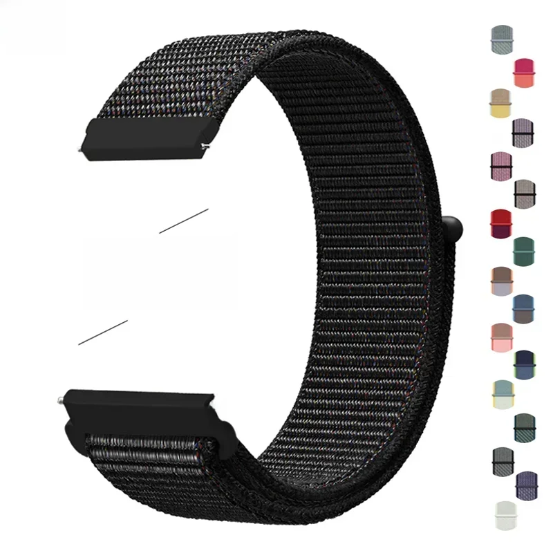 AliExpress - Bracelet de sport à boucle en Nylon, 20mm 22mm, pour Samsung Galaxy Watch 6/5/4/5pro/4/6 Classic/active 2, huawei watch GT 4-2-2e-3