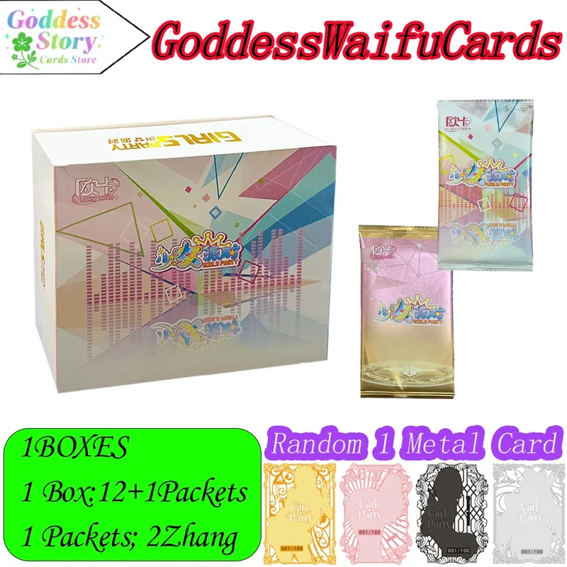 AliExpress - Goddess Story Card Full Set Anime Games Girl Party Swimsuit Bikini Feast Booster Box Doujin Toys And Gift