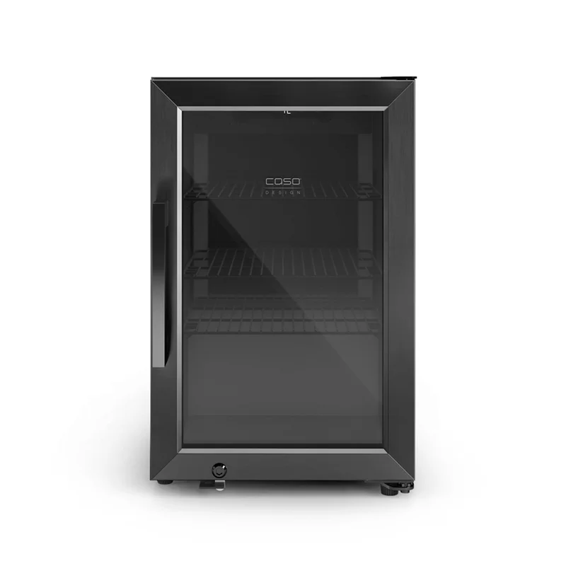 Caso 709 BBQ Cooler Deluxe utendørs kjøleskap 63 liter, svart