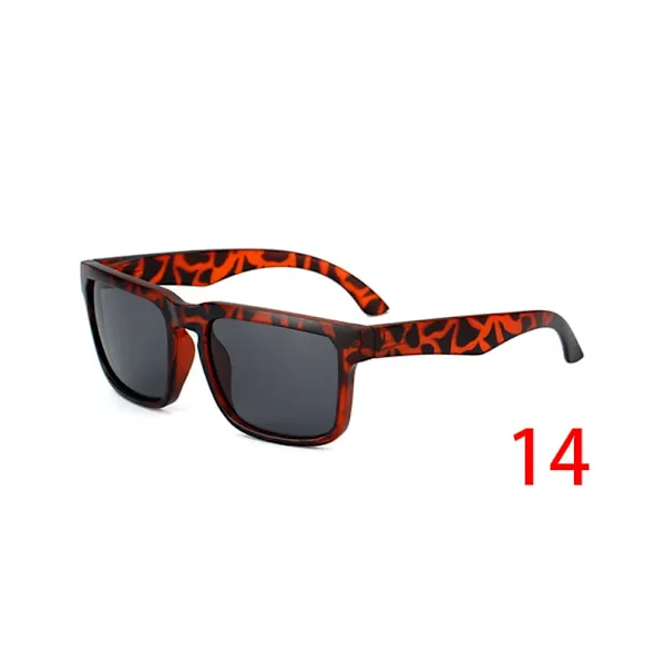 Vintage KEN BLOCK Solbriller Mænd Spied Brand Designer Reflekterende Spejl Solbriller Mand Kvinder Retro Firkantet Kørebriller uv