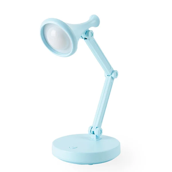(Blue) LED Desk Lamp Cute Desk Lamp Desk Lamp Brightness Foldable