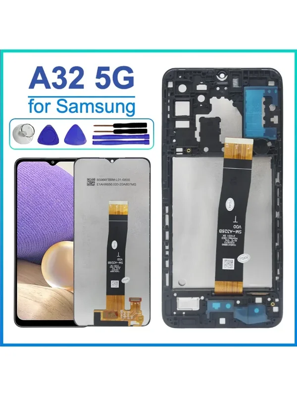 AliExpress - Écran LCD testé pour Samsung Galaxy A32 5G, écran tactile LCD de remplacement pour Samsung A32 5G SM-A326B A326F A326U
