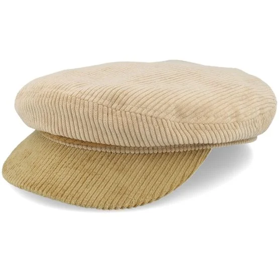 Brixton - Beige vega Cap - Fiddler Cap Medal Bronze Vega Cap @ Hatstore