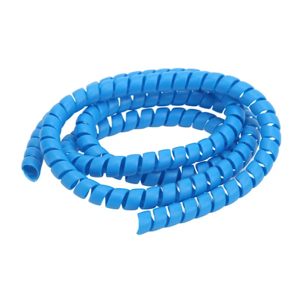 Elektrisk Sparkesykkel Universell Spiral Kabel Beskyttelse Ledning For M365 Pro Elektrisk Sparkesykkel Blå