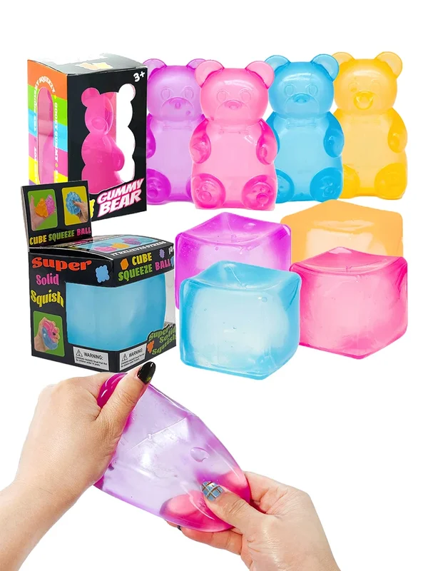 AliExpress - Schylling Needoh Nice Cube Sensorische Fidget Cube Stressverlichting Angst Sensorisch Hulpmiddel voor Focus ADHD & Kantoorbureau 
