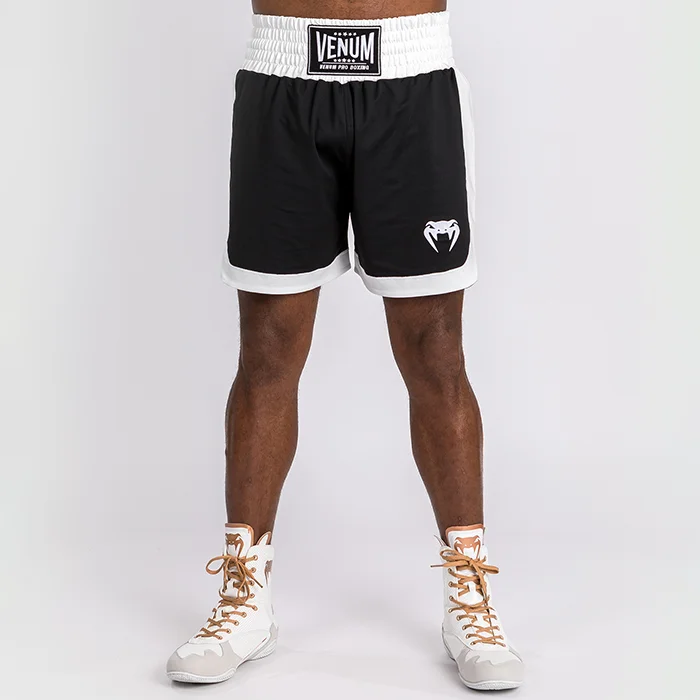 Venum Classic Boxningsshorts Svart/Vit