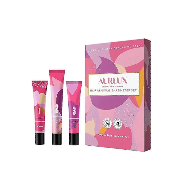 Facial Hair Removal Cream Kit for Women, 2026 New Soothing Hair Removal Cream, Gentle Formula for All Skin Types (3 Set)