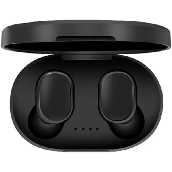 A6S TWS Bluetooth-øretelefoner VS Redmi Airdots trådløse hovedtelefoner Stereo-headset Mini-ørepropper til Xiaomi iPhone Huawei Samsung