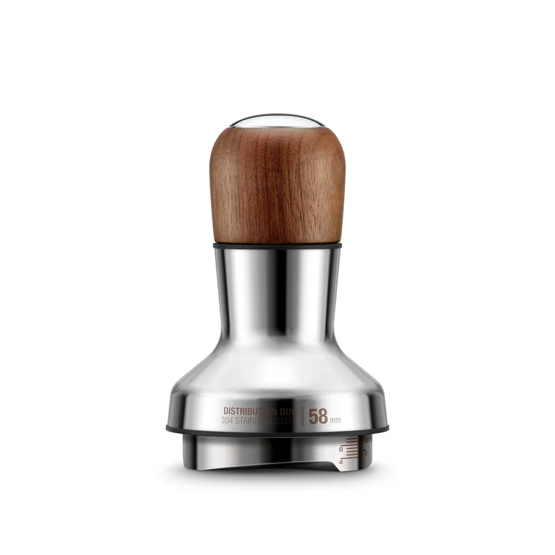 Sage SEA303WLW Tamper og fordeliner 58 mm, valnød | KitchenOne