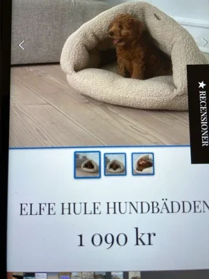 By Doodle Dog hundbädd i beige teddy