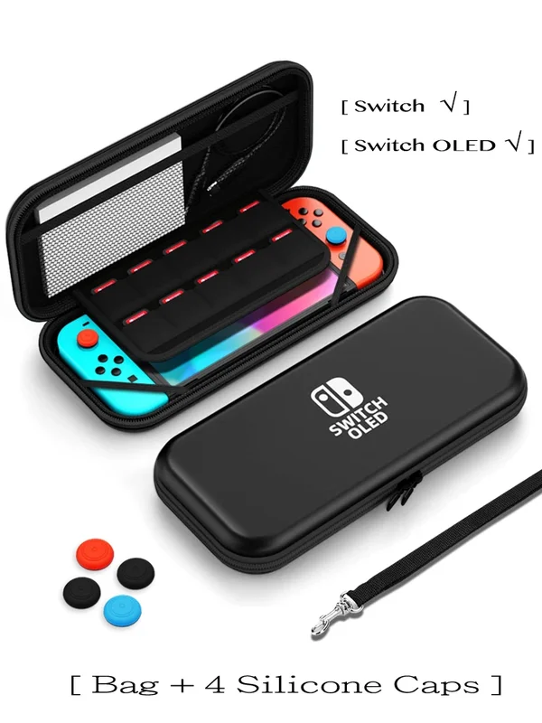 AliExpress - Nintendo Switch/Oled Eva Trage tasche Schutzhülle Handheld Aufbewahrung tasche für Nintendo Switch Oled Konsolen spiel zubehör