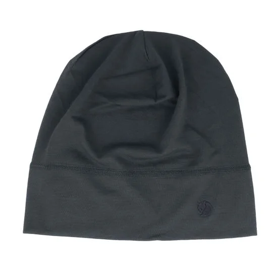 Fjällräven - Blu traditionalbeanie Beanie - Abisko Lite Wool Dark Navy Beanie @ Hatstore