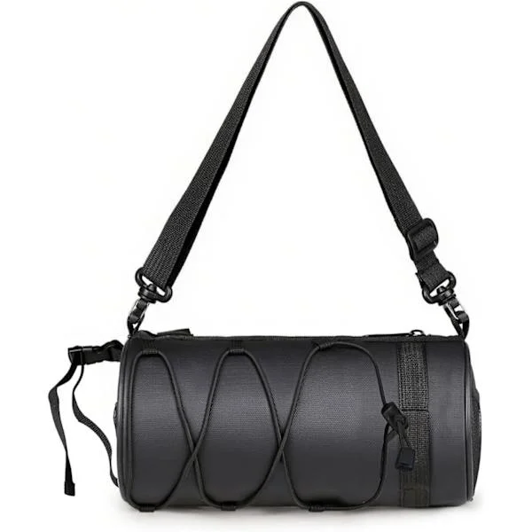 2,5L Waterproof Bicycle Handlebar Bag, Bike Frame Bag with Zipper and Shoulder Strap. -Bike Parts-FY-
