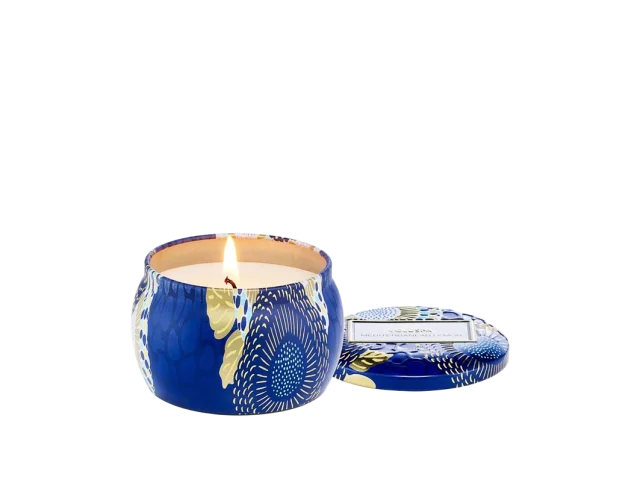 Voluspa Mediterranean Lemon Mini Tin Candle Doftljus & rumsdofter Unisex 113 g