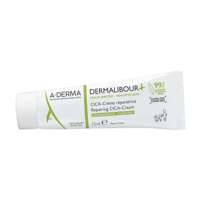A-DERMA Dermalibour+ Repairing CICA -Cream 15 ml, Børn & Forældre, Amning & Flaske, Brystcreme