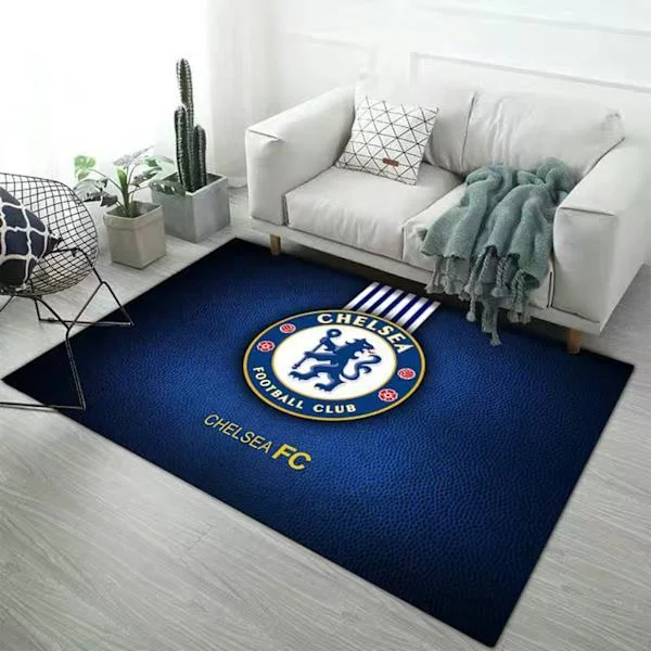 Vintage Firkantede Tepper Myke Sklisikre Tepper med Høy Vannabsorpsjon for Studierom ChelseaA ChelseaA