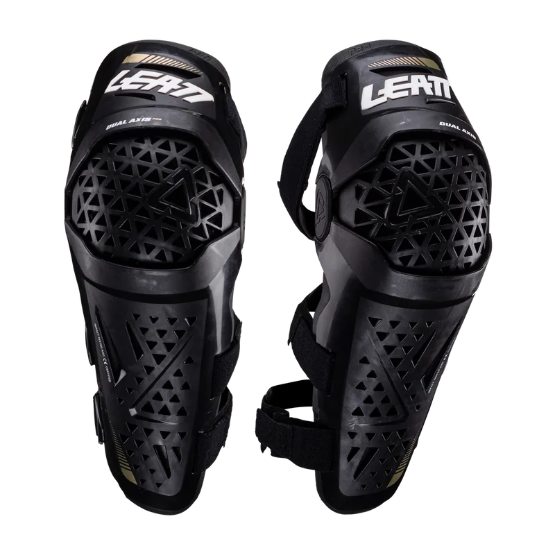 Leatt Dual Axis Pro MX Knee & Shin Guard Black S/M