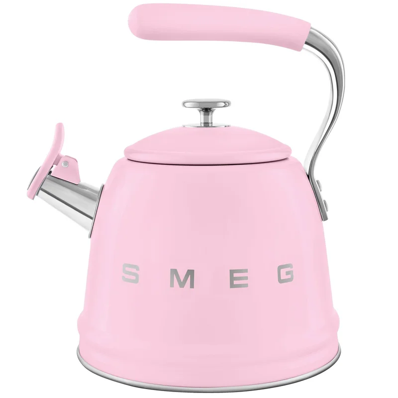 Smeg Viheltävä vesipannu 2,3 litraa, vaaleanpunainen