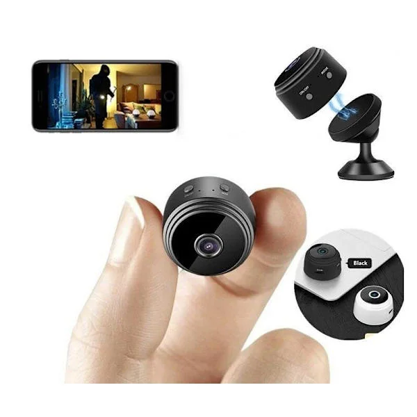 Mini Wifi Fjernstyret Bevægelsesaktiveret Kamera Spion Kamera Monitor