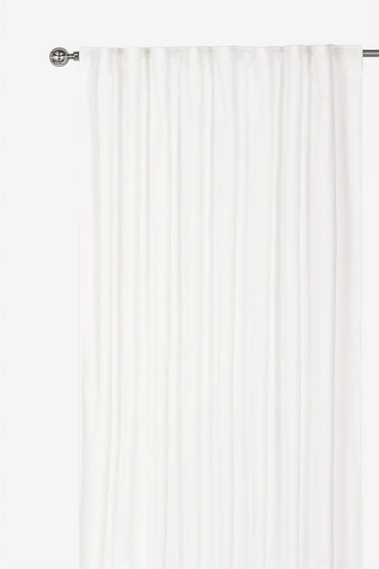 Cellbes of Sweden - Gardinlängd sammet 2-pack - offwhite - - 140 x 220 cm
