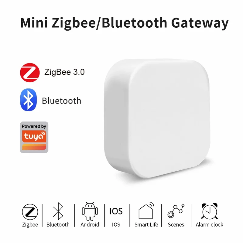 AliExpress - Tuya Zigbee/Bluetooth Gateway Smart Wireless Hub Gateway Verbinden Sie 128 (max) Zigbee-Geräte für Smart Life APP Alexa Home SmartLife
