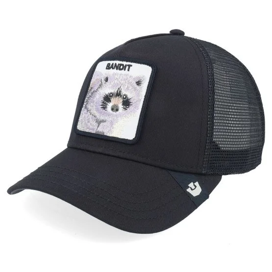 Goorin - Svart trucker Caps - Bandit Void Black Trucker @ Hatstore