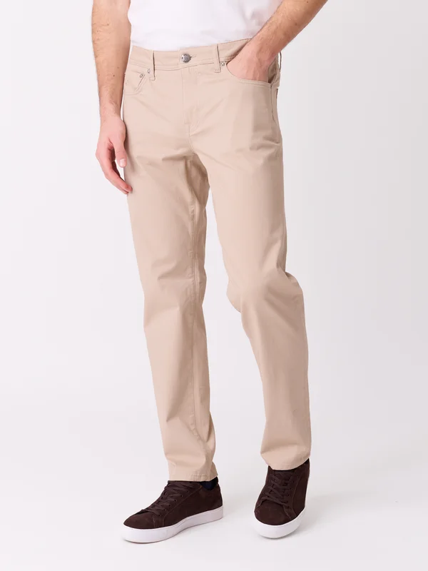 Jean Paul - Leroy 5-pocket twill - Herre - Beige - Bukser & Jeans - 3032