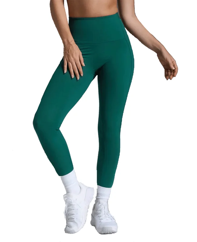 2XU Form Stash Hi-Rise Compression Tights W ́s Dark Moss / Dark