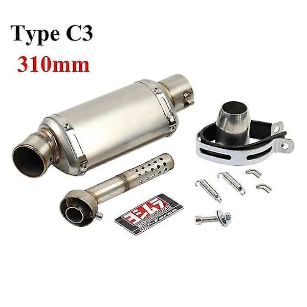 38-51MM Universal Yoshimura Motorcykel Udstødning Lyddæmper DB Killer Moto Rør Motorcykel 100cc-1000cc ATV GP Scooter