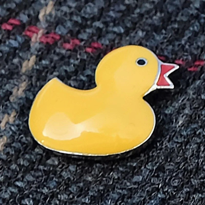 Yellow Duck Lapel Pin for Men - Animal Lapel Pins