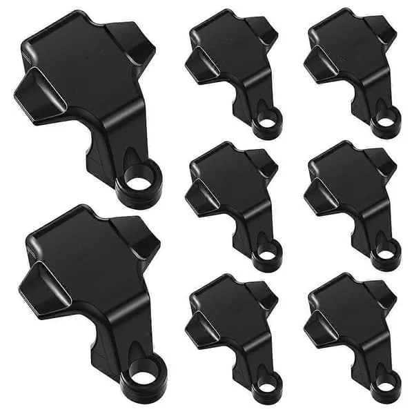 Båd Fender Clips, Båd Clips til Docking, Båd Firkantede Rælingshængere, 8 stk. [DB]