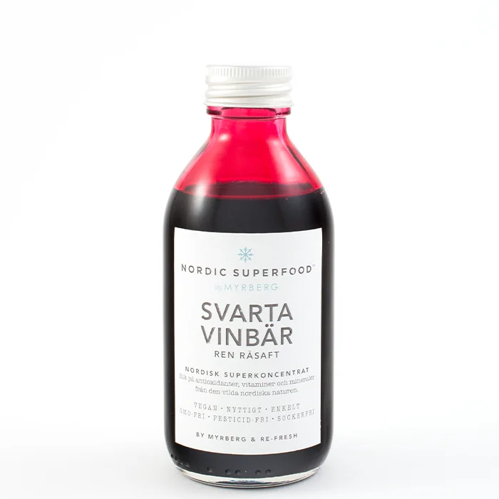 Nordic Superfood by Myrberg Rawjuice Concentrate Solbær 195 ml