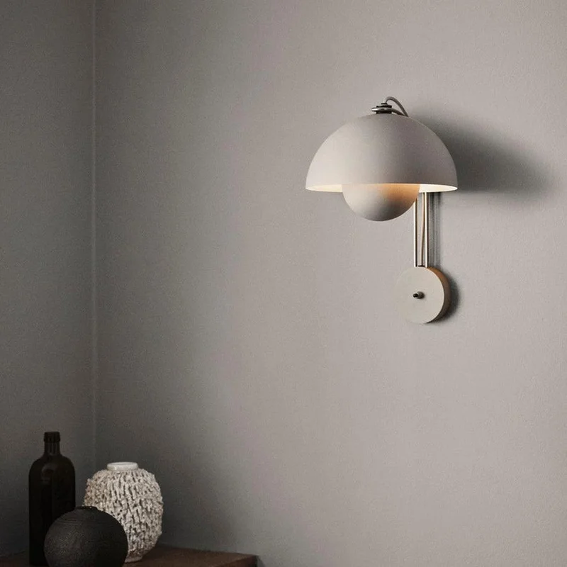 &tradition Flowerpot VP8 vegglampe - Svart