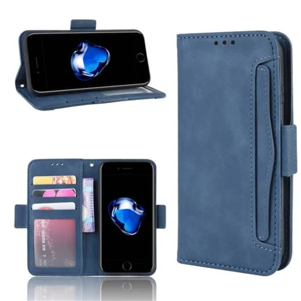 Fodral Kompatibelt med iPhone SE 2020 iPhone 7/8 Flip PU Läder Magnetisk Plånbok