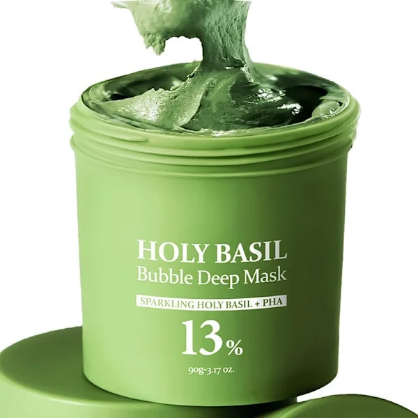 Bubbel djuprengörande mask, kolsyrad bubbellermask, rengör porer och tar bort pormaskar