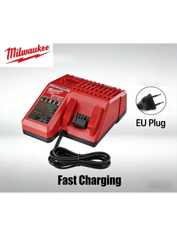 AliExpress - Chargeur Milwaukee M18 18V Li-ion, chargeur rapide pour batterie Milwaukee M18 série 48-59-1812 48-59-1801, accessoires pour outils 