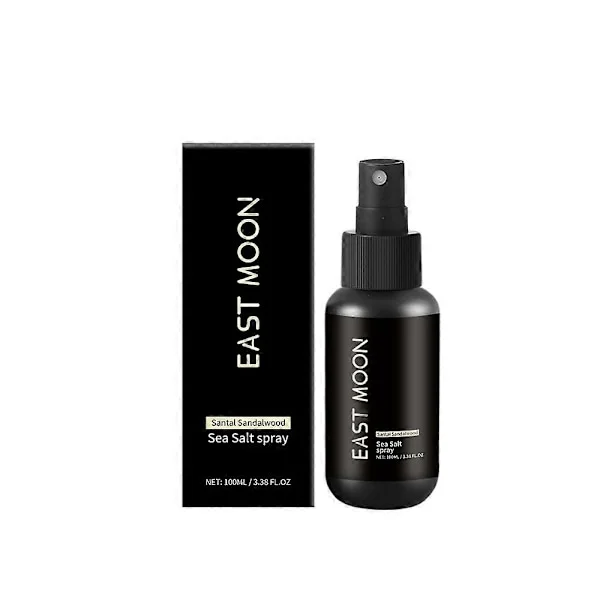 Basert sjøsalt spray, naturlig finish sjøsalt spray for hår, gir volum og tekstur, lett og ikke-fettete hårstyling spray for kvinner og menn 100ml