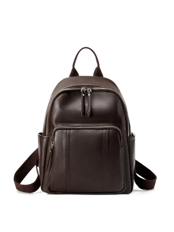 AliExpress - Oil Wax Damen-Rucksack aus echtem Leder, modische Damen-Reise-Umhängetasche, College-Mädchen-Rucksack aus Rindsleder