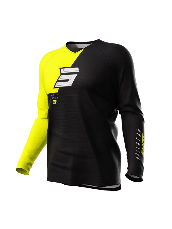 Bluza Cross Shot Draw Squad Neonowy Żółty M