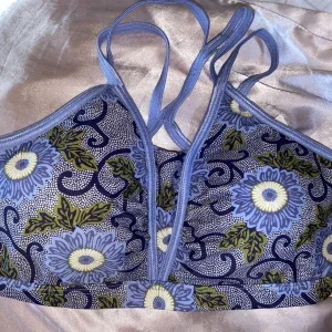 Blå Grön Bikini Överdel