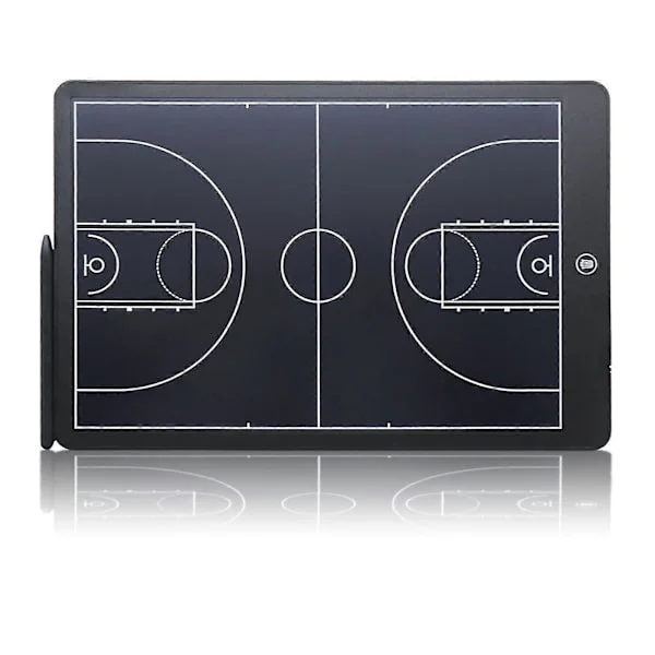 16'' LCD Skjerm Taktisk Trener Tavle, Elektronisk Tavle med Stylus Penn, med Låsefunksjon, for Trener Basketball Fotball -GSL