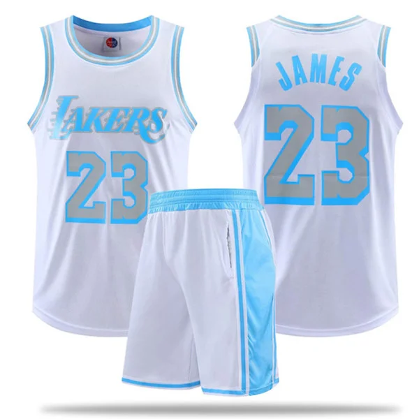 James trøje Kobe 24 Lakers trøje Durant Curry Owen trøje Børne basketballsæt