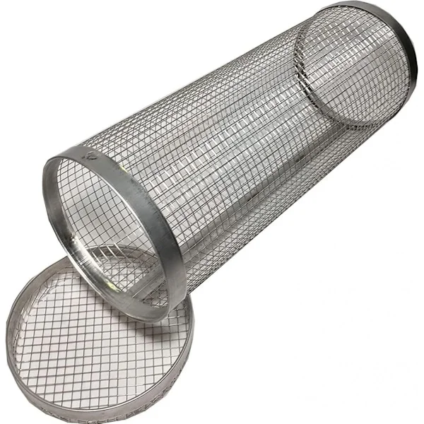(20CM) Automatisk roterande BBQ-grill med 10 spett & justerbar hylla i rostfritt stål - Utomhus grillverktyg