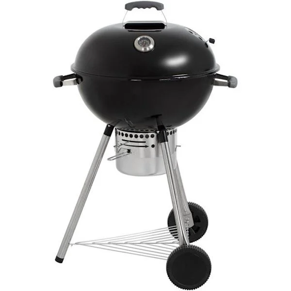 Kolgrill - Little Balance - Vattenkokare - Svart - 57 x 57 cm - Grillyta 54 x 54 cm - Grill i rostfritt stål