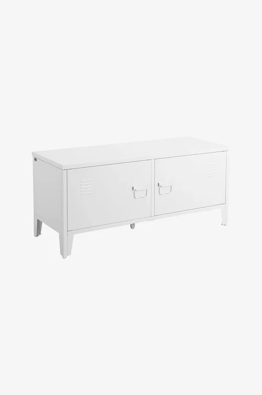 Loft24 - Hallbänk 2 Dörrar Salino - Vit - Bänkar - Från Homeroom