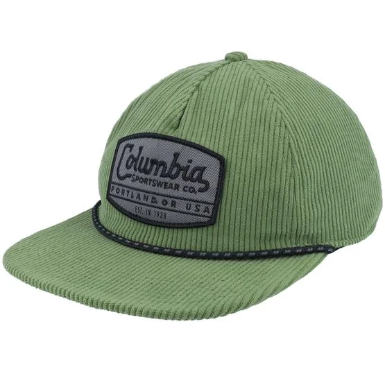 Columbia - Grønn snapback Caps - Packsaddle Corduroy Canteen Snapback @ Hatstore