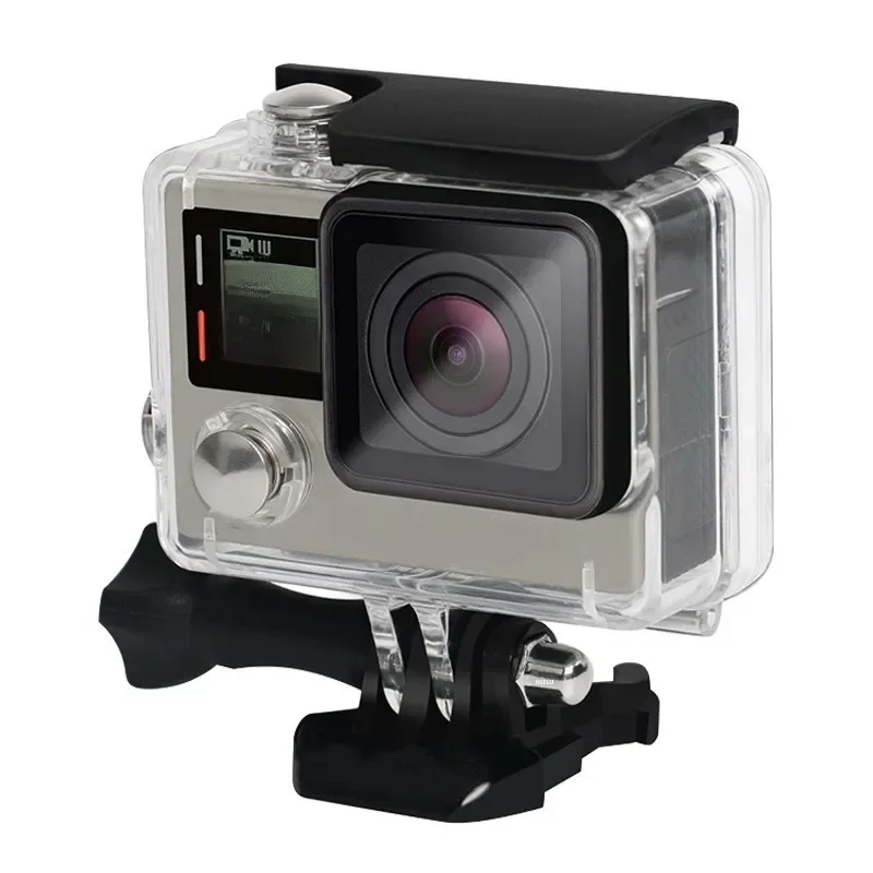 AliExpress - Pour Gopro boîtier étanche pour Gopro hero 4 Hero3 + Hero 3 boîte de protection sous-marine accessoires
