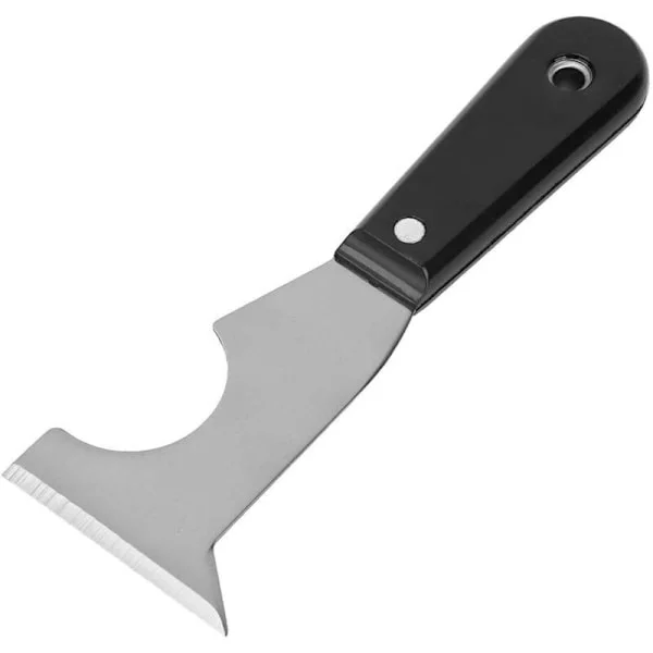 Multifunksjonell skrape. Multifunksjonell malersparkel i rustfritt stål. Malingsskrape i rustfritt stål, dekalfjerner,