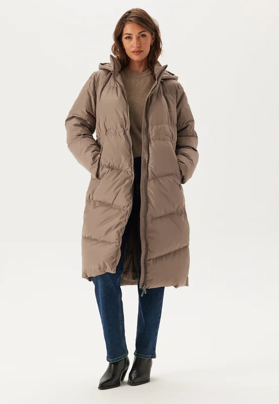 VILA - Vidawn Seimra Quilted Jacket - Fossil