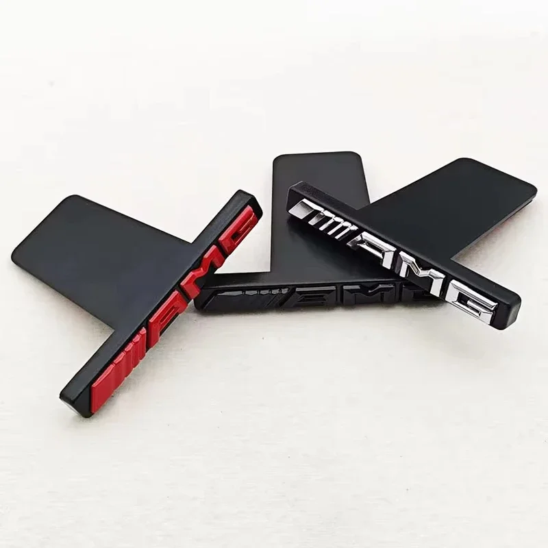 AliExpress - 3D ABS Logo AMG Emblem Auto Frontgrill-Emblem für Mercedes Benz GLC A B C E Klasse W204 W205 W212 W213 GT AMG Aufkleber Zubehör